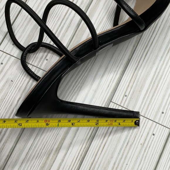 690-Olivia Ferragamo Women's Shoe Square Toe Strap Slingback Strappy Open Toe - Picture 8 of 8